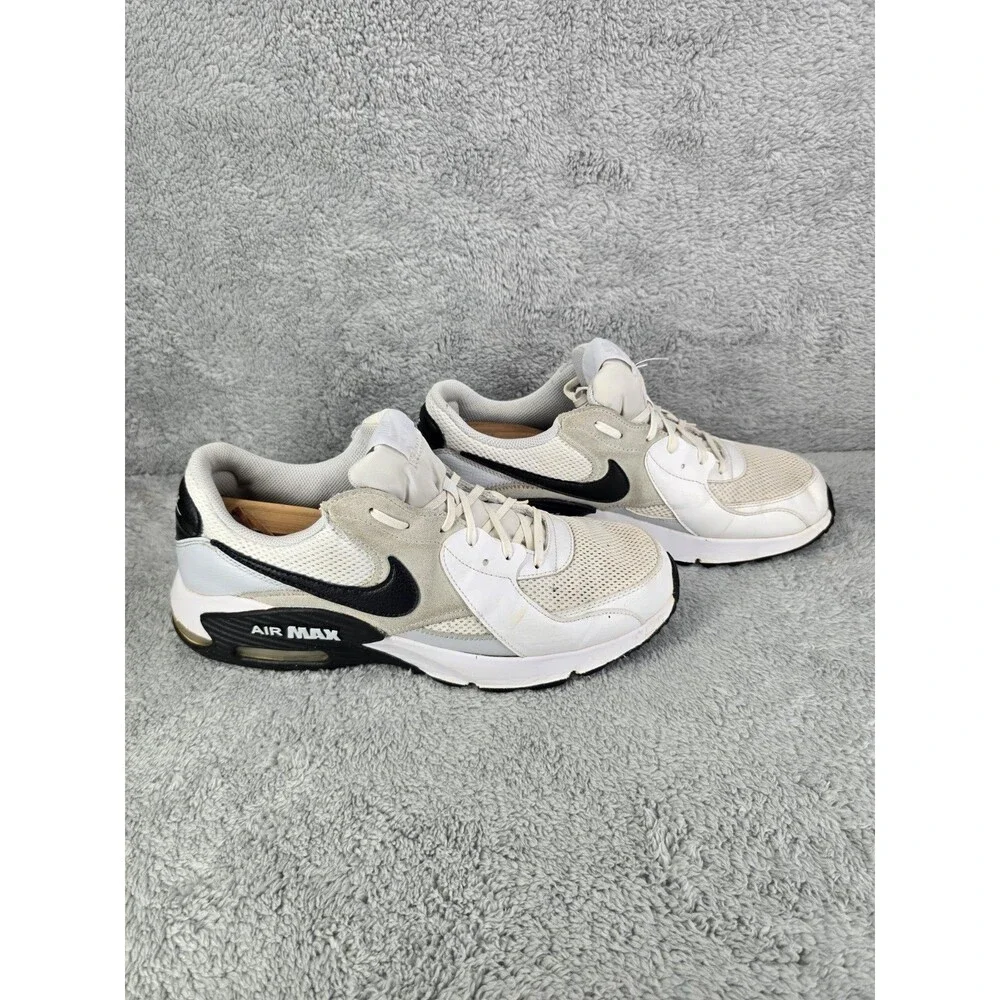 Nike Air Max Excee Mens Shoes Sneakers Running White Black Size 12 FN7304-100
